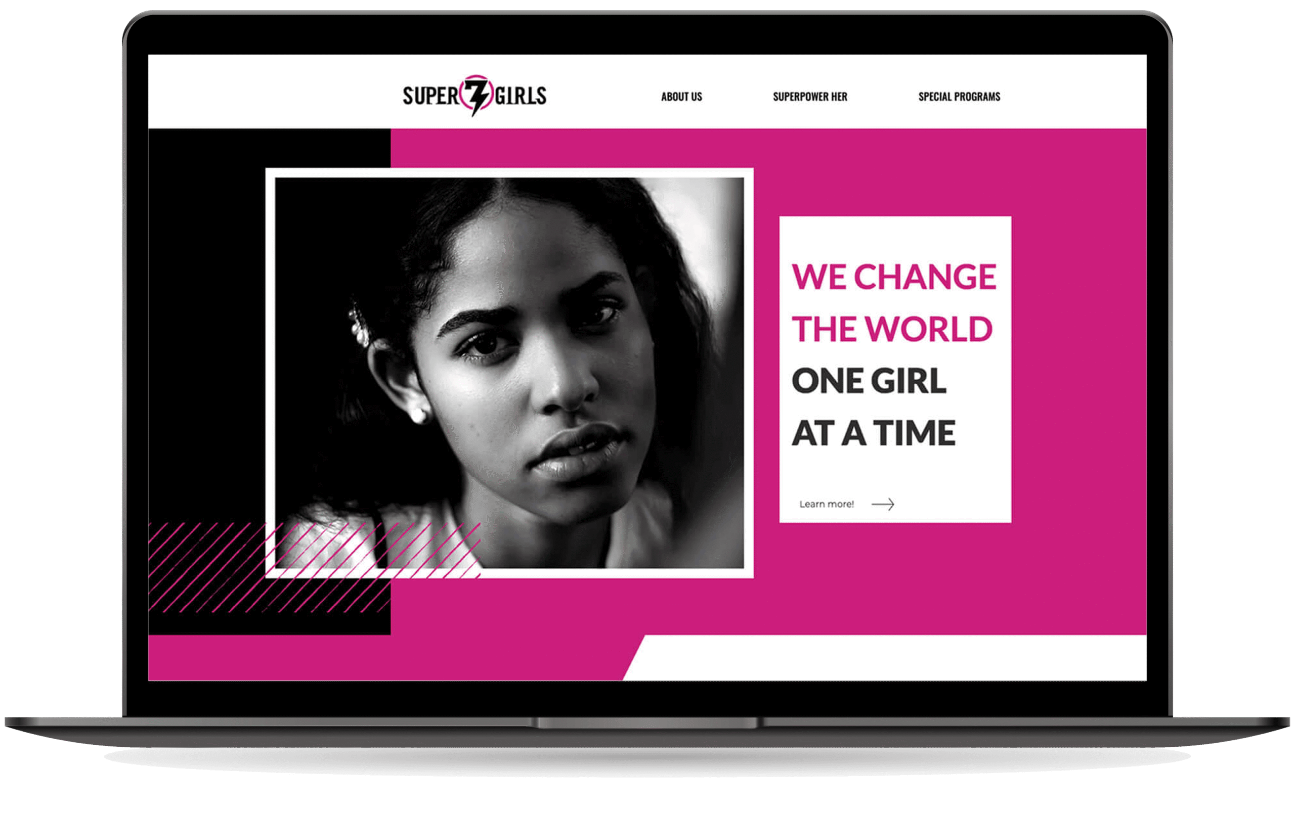 super 7 girls original landing page